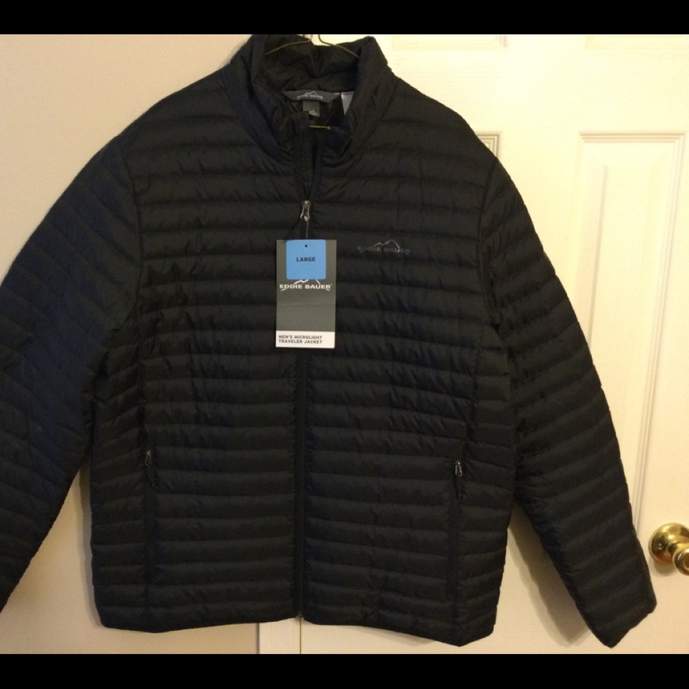 NWT Eddie Bauer Men’s Large Down Jacket